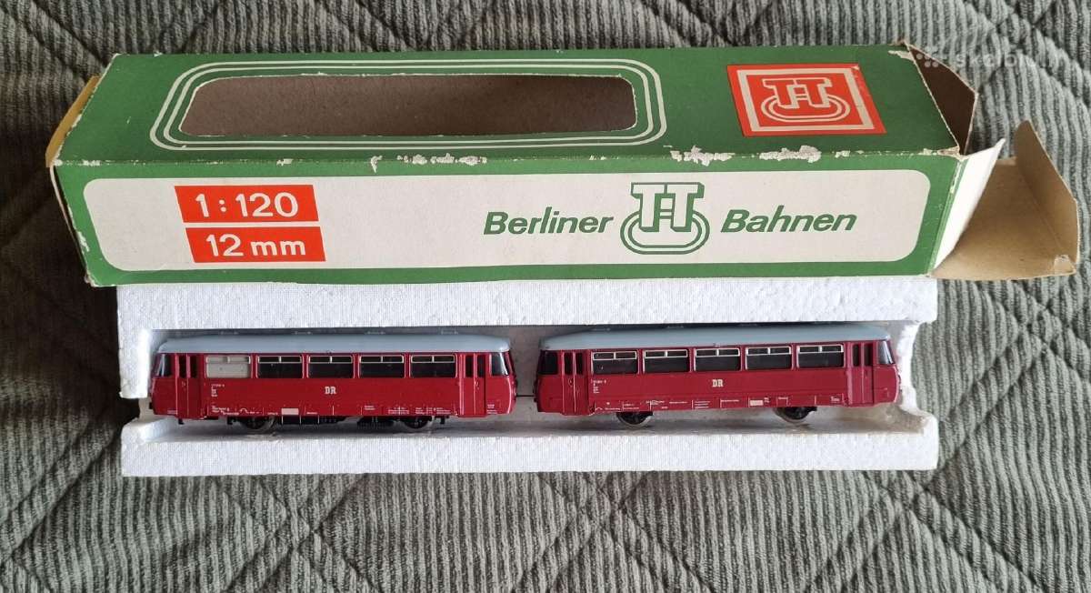 Berliner Bahnen geližinkelio modelio rinkinys - nuotraukos Nr. 6