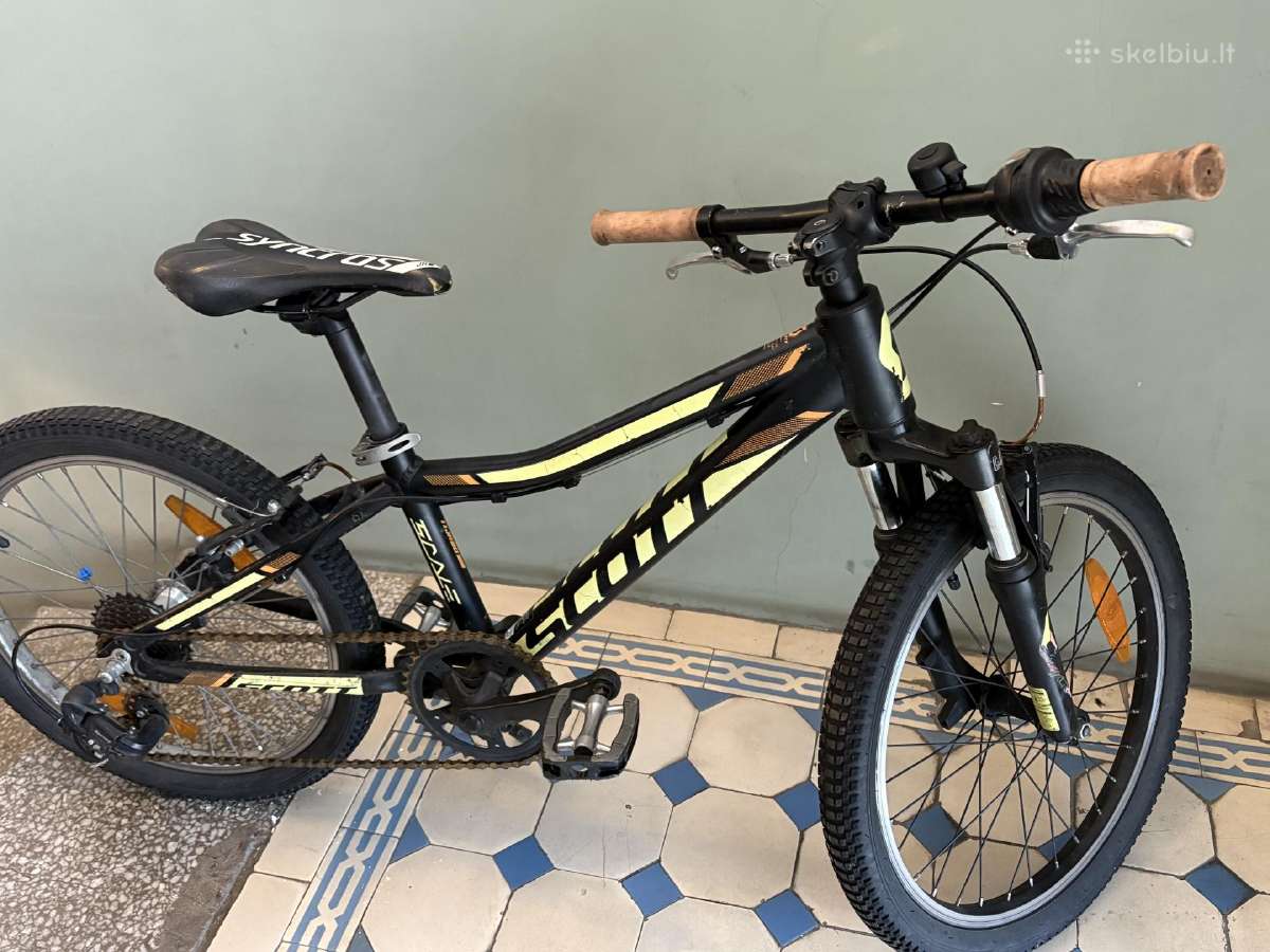 Geros būklės vaikiškas dviratis Scott 20" Syncros