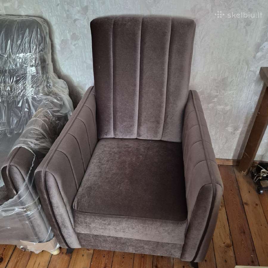 Komplektas Sofa-lova ir 2 foteliai - nuotraukos Nr. 5