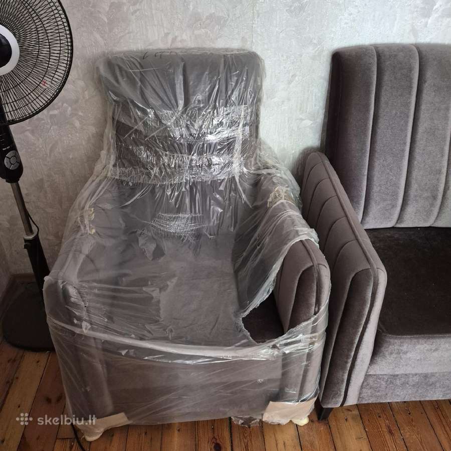Komplektas Sofa-lova ir 2 foteliai - nuotraukos Nr. 6