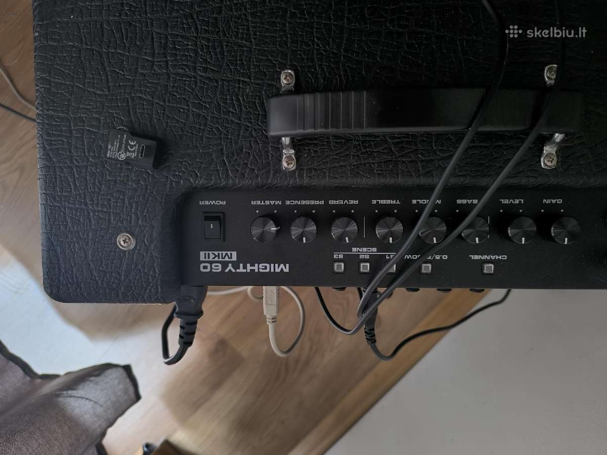 Gitaros stiprintuvas Nux Mighty 60 Mkii - nuotraukos Nr. 3
