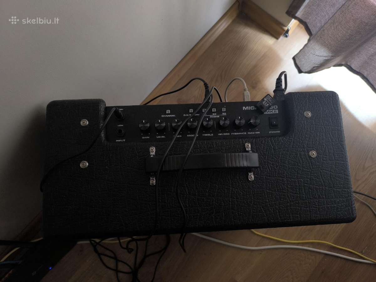 Gitaros stiprintuvas Nux Mighty 60 Mkii - nuotraukos Nr. 5