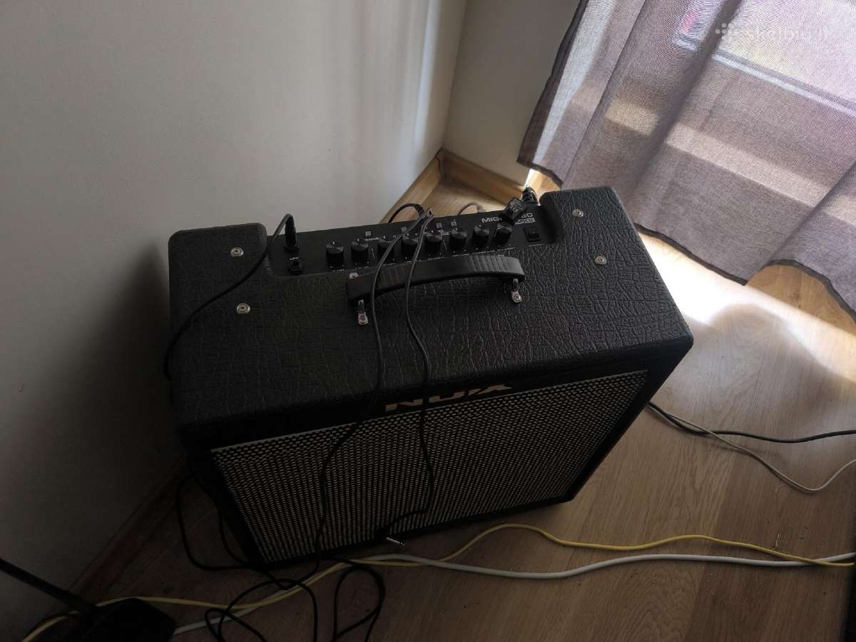 Gitaros stiprintuvas Nux Mighty 60 Mkii - nuotraukos Nr. 6
