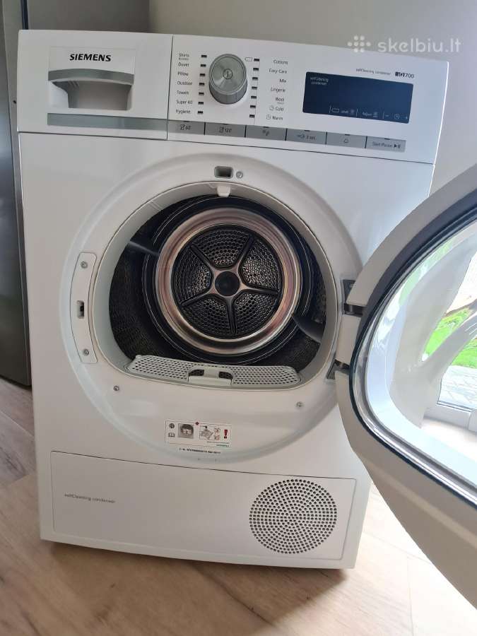 Parduodama Siemens iq700 džiovyklė, A++ - nuotraukos Nr. 5