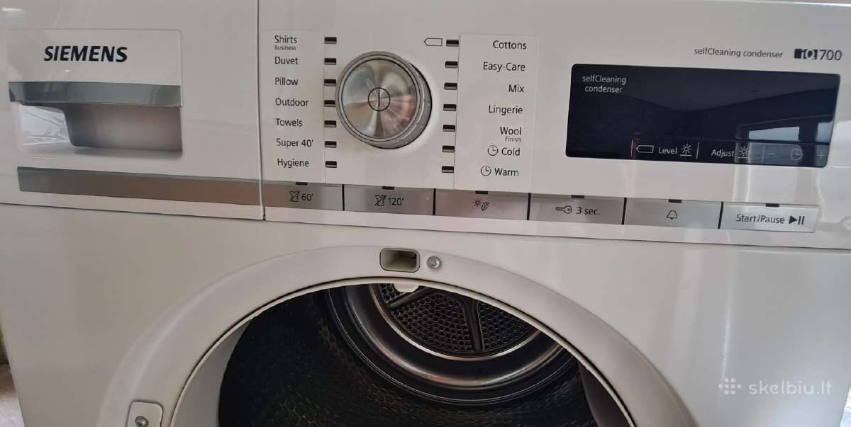 Parduodama Siemens iq700 džiovyklė, A++ - nuotraukos Nr. 8