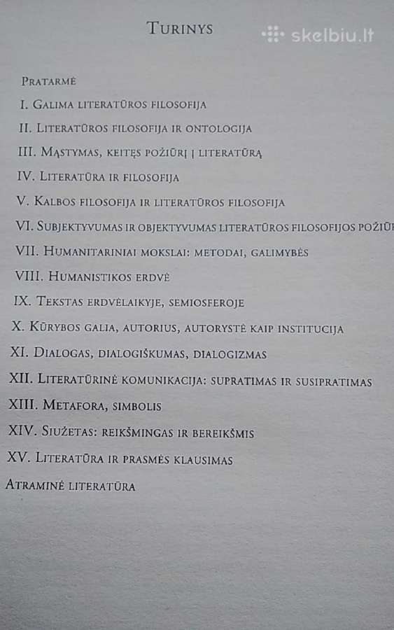 Literatūros filosofija - nuotraukos Nr. 3
