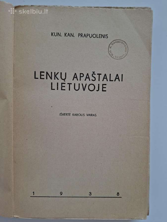 Lenkų apaštalai Lietuvoje. 1938 m. - nuotraukos Nr. 3