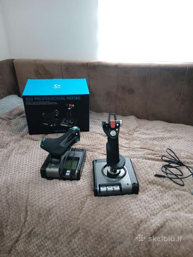 Parduodu Logitech X52 Pro - nuotraukos Nr. 4