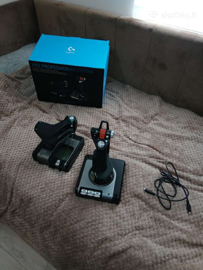 Parduodu Logitech X52 Pro - nuotraukos Nr. 9