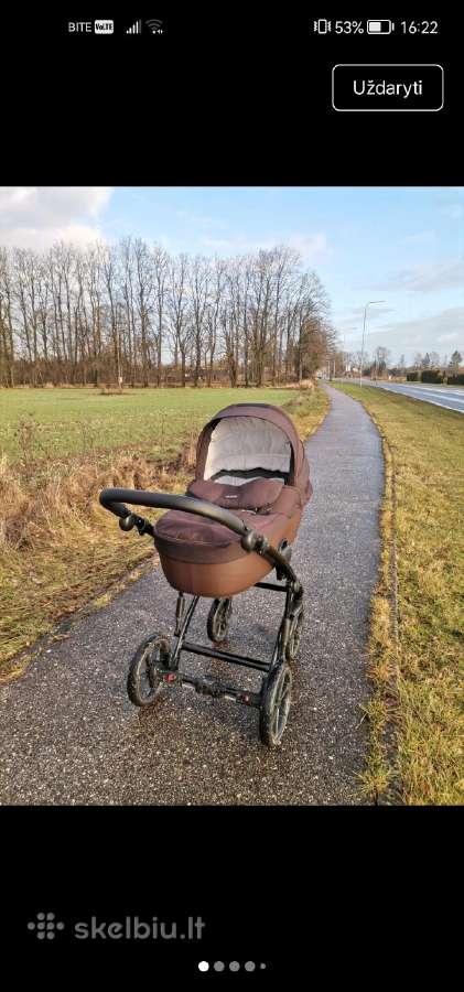 Tutis viva life vežimėlis su lopšiu
