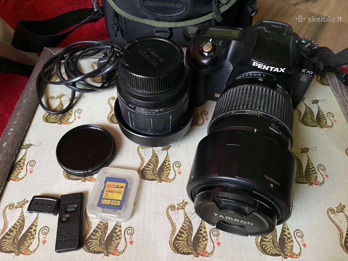 Fotoaparatas Pentax K10 komplektas - nuotraukos Nr. 2