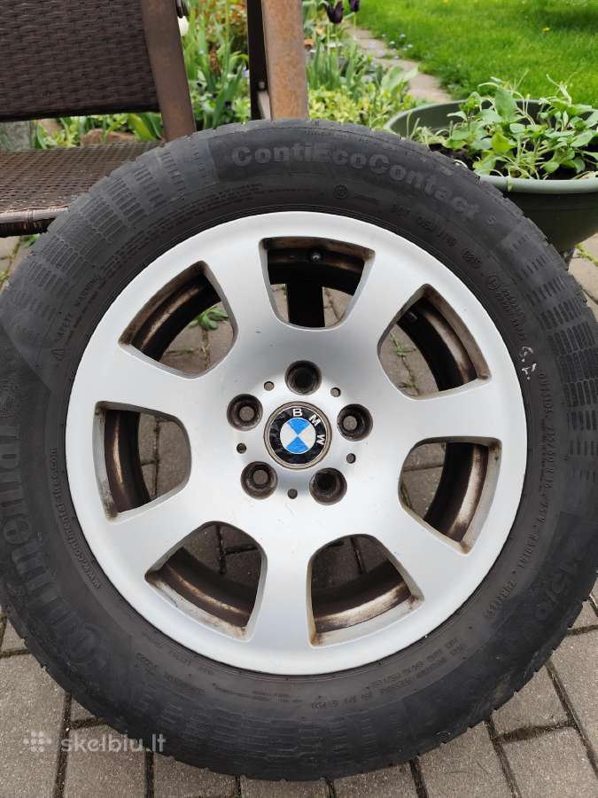 Bmw ratlankiai su padangom