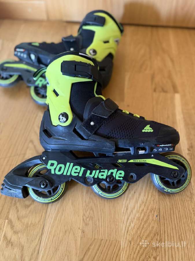 Roller blade fitness linijos riedučiai - nuotraukos Nr. 2