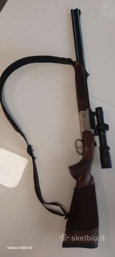 Parduodu kombinuotą šautuvą Brno Combo 12-70 308 W
