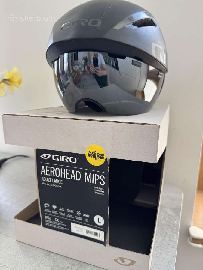 TT šalmas Giro Aerohead Mips Helmet Dydis L - nuotraukos Nr. 4