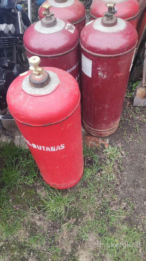 Dujų Balionas 50l propano butano - nuotraukos Nr. 2