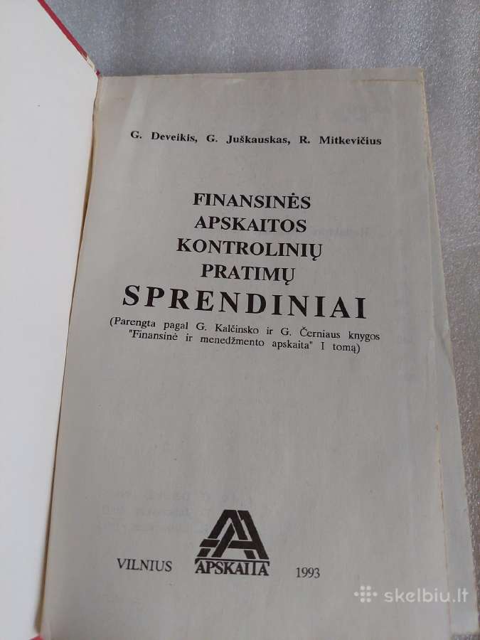 Finansinės apsk. kontrolinių pratimų sprendiniai - nuotraukos Nr. 2