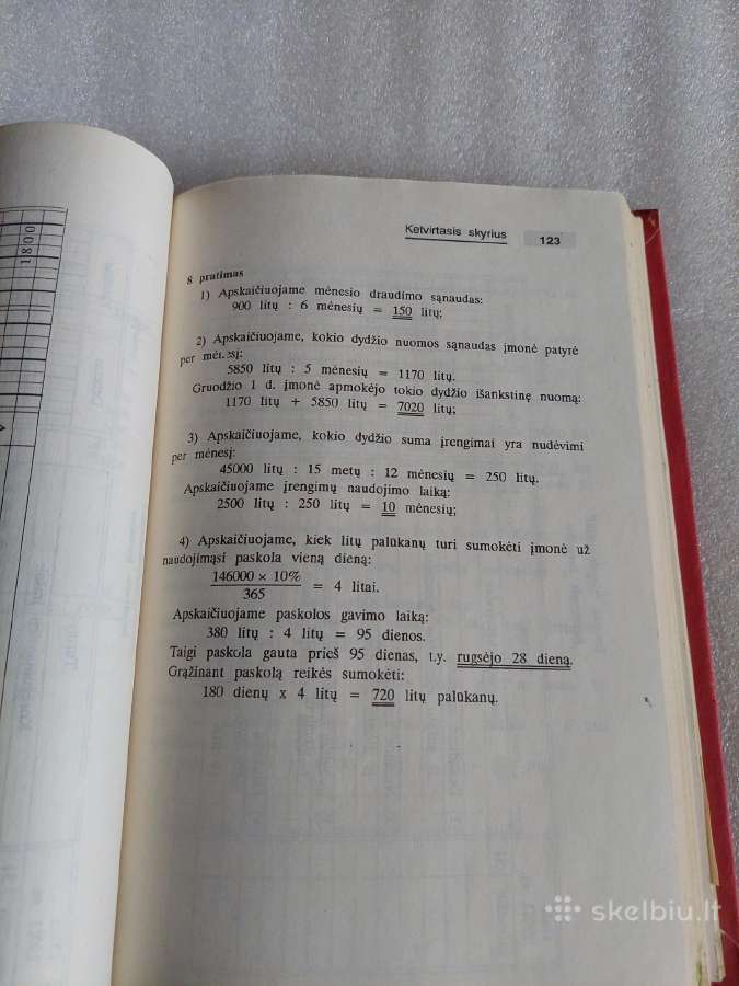 Finansinės apsk. kontrolinių pratimų sprendiniai - nuotraukos Nr. 4