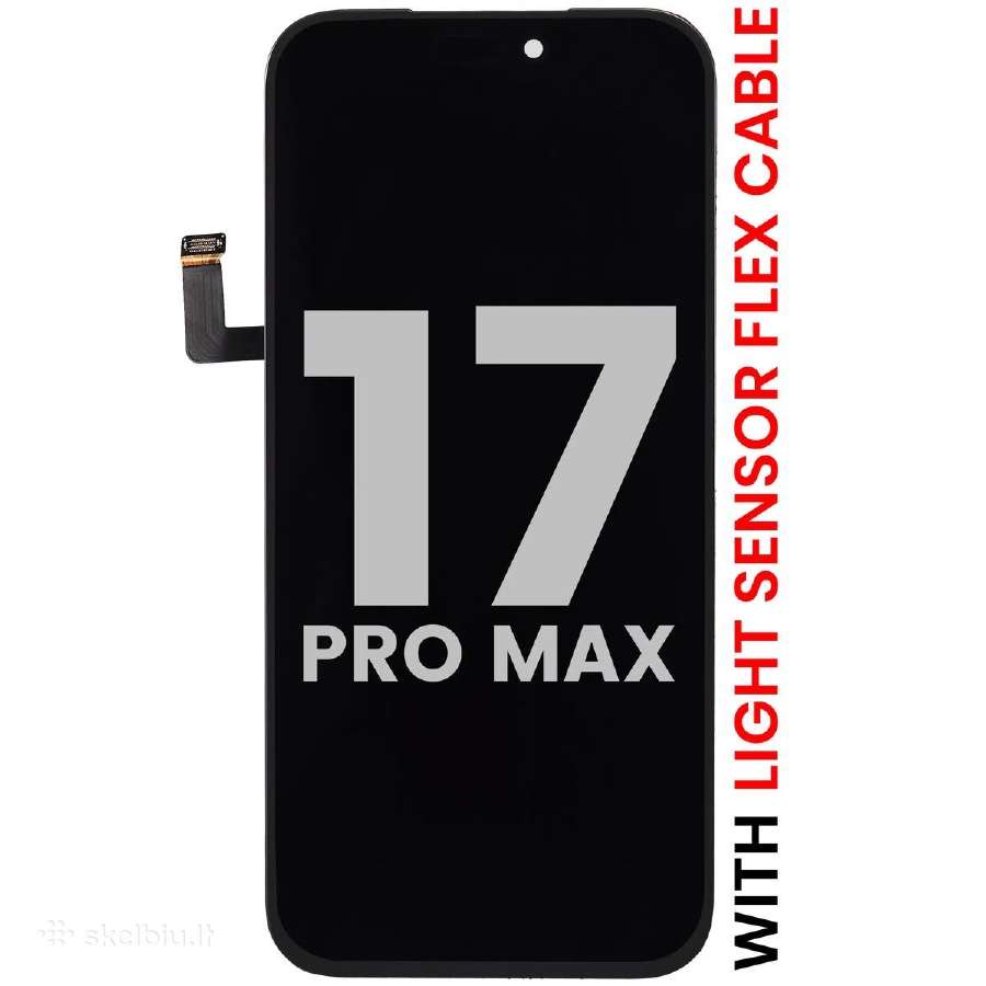 iPhone 17 pro max originalus ekranas
