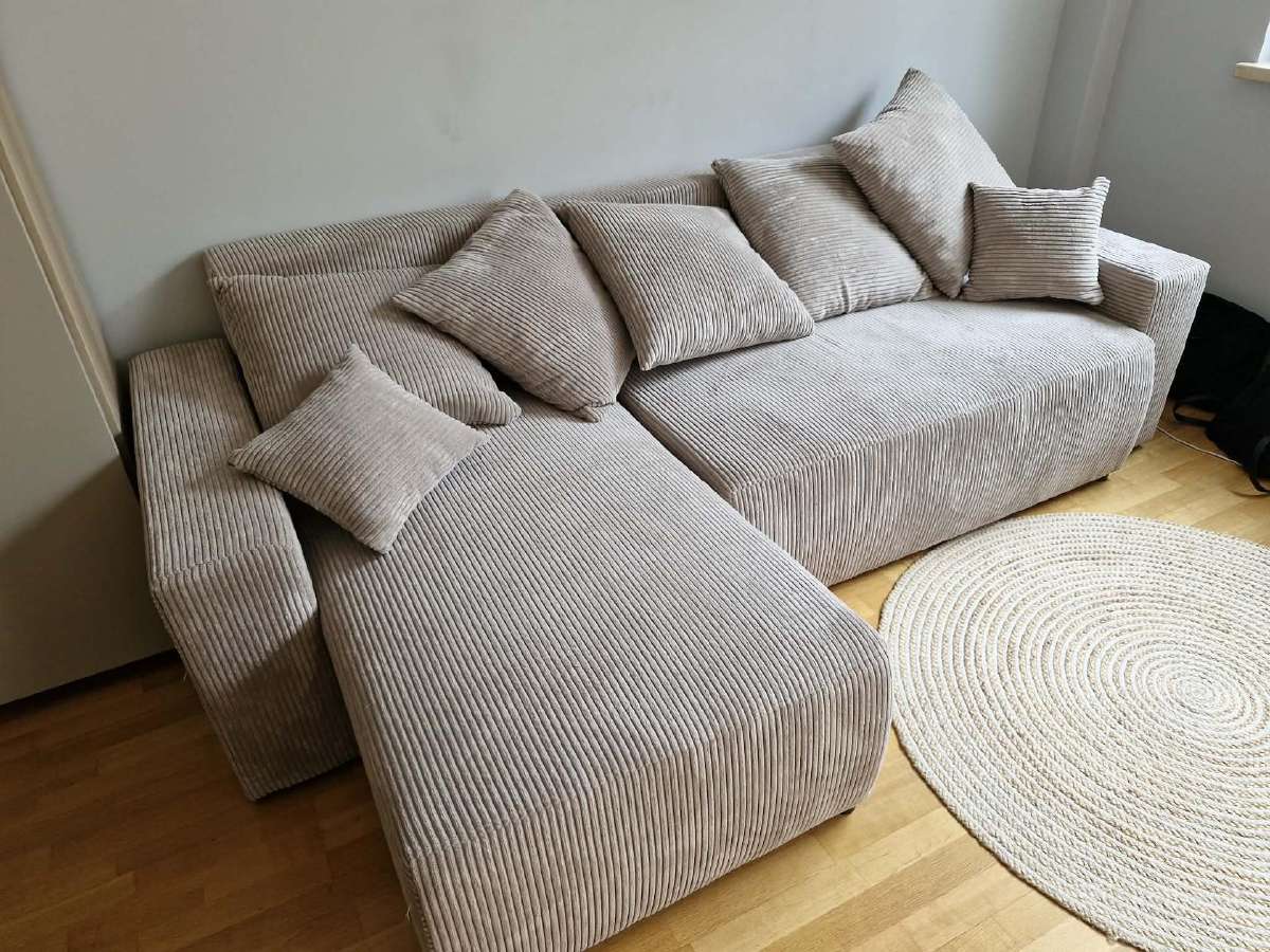 Labai geros būklės trivietė modulinė sofa