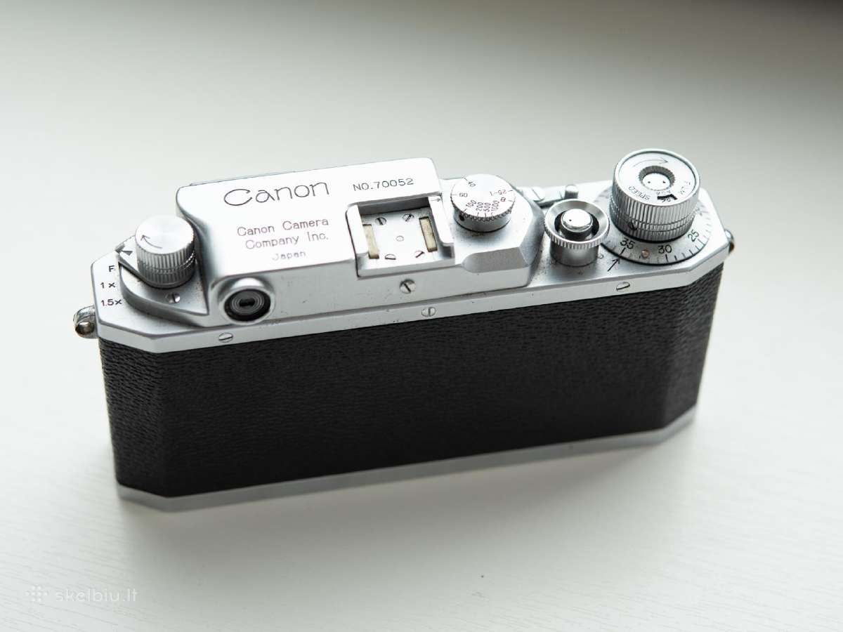 Canon IIIa - nuotraukos Nr. 2