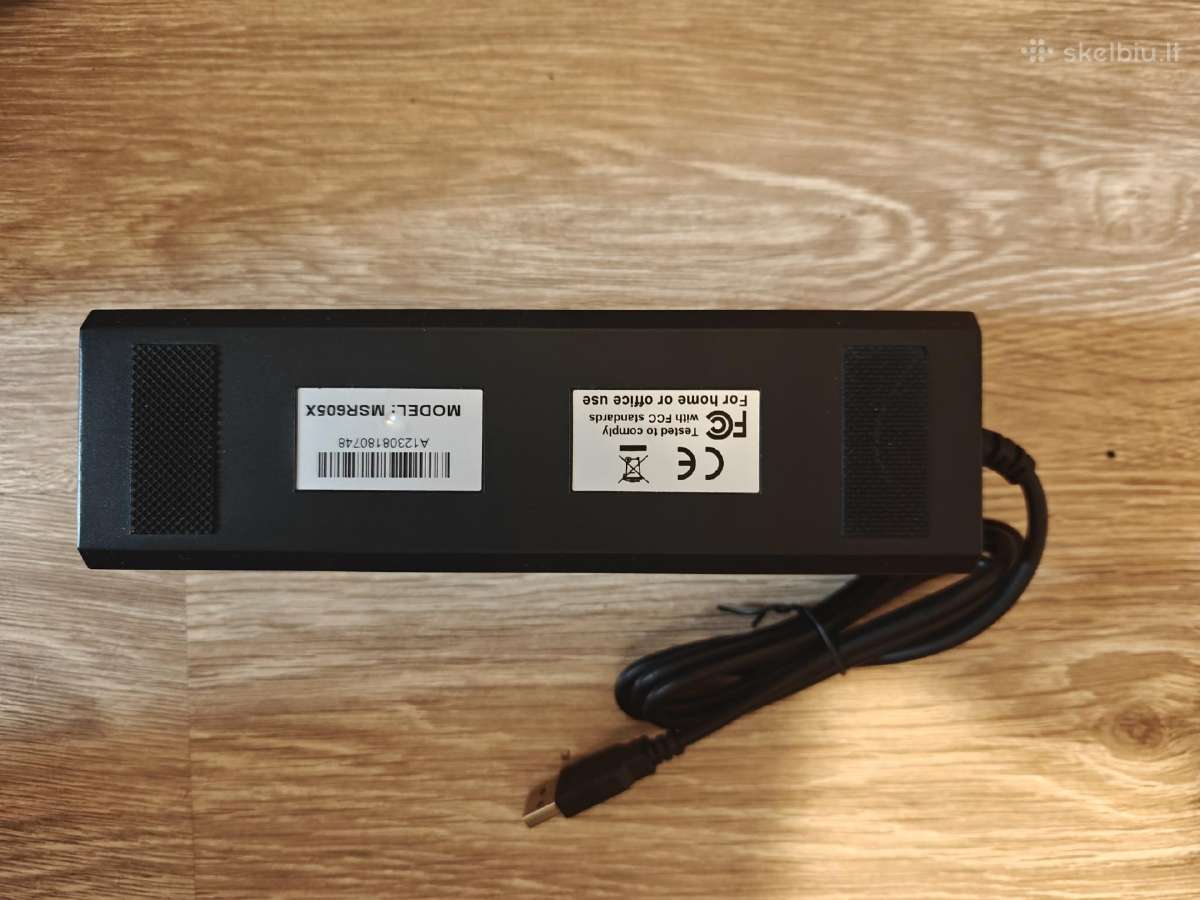 Defun Msr605x magnetinių kortelių skaitytuvas - nuotraukos Nr. 5