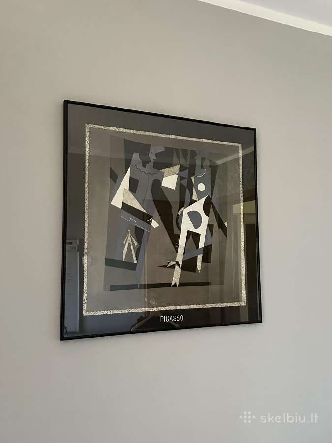 Įrėmintas Picasso paveikslas