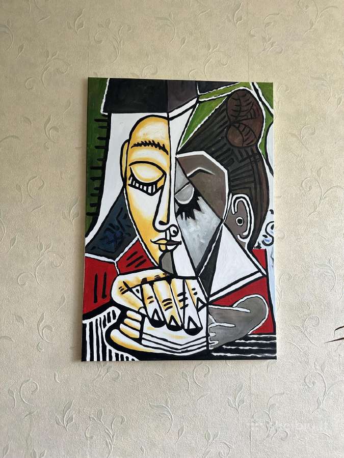Picasso stiliaus paveikslas ant drobės