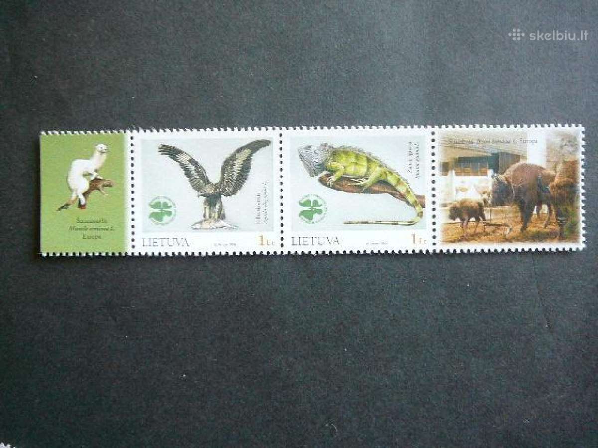 Zoo muziejus Lietuva 2004 svarus lit853s6