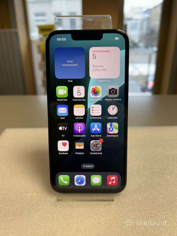 Parduodamas geros būklės iPhone 13 pro max 128gb