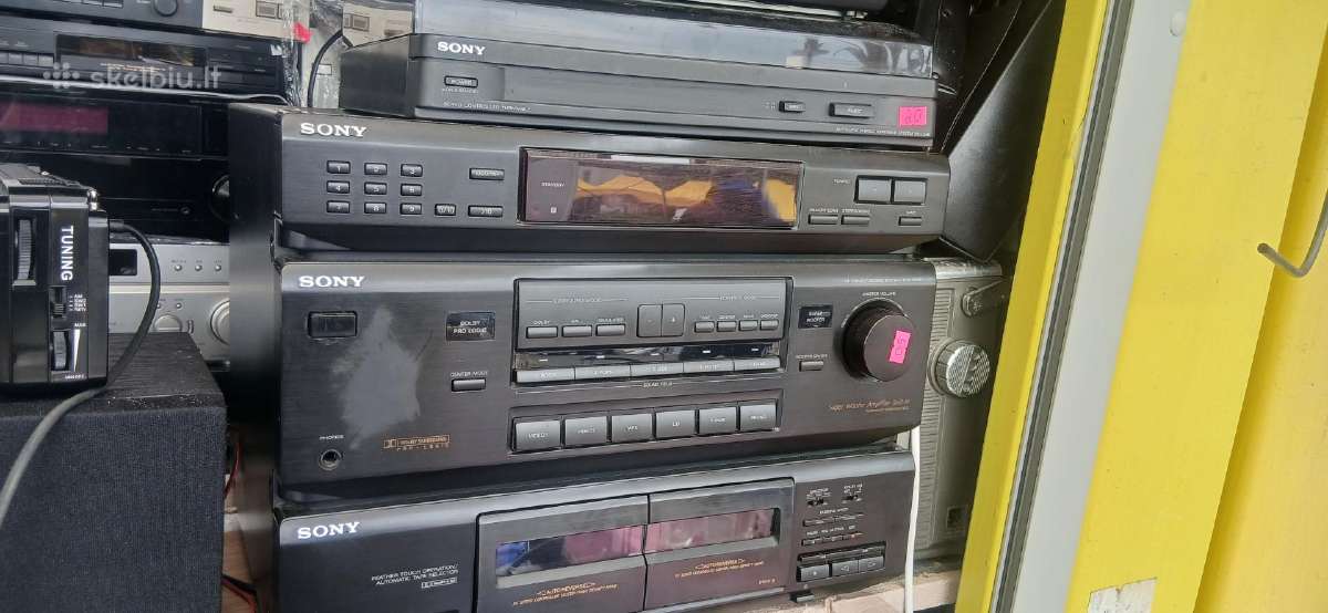 Sony muzikinis centras Su Patefonu