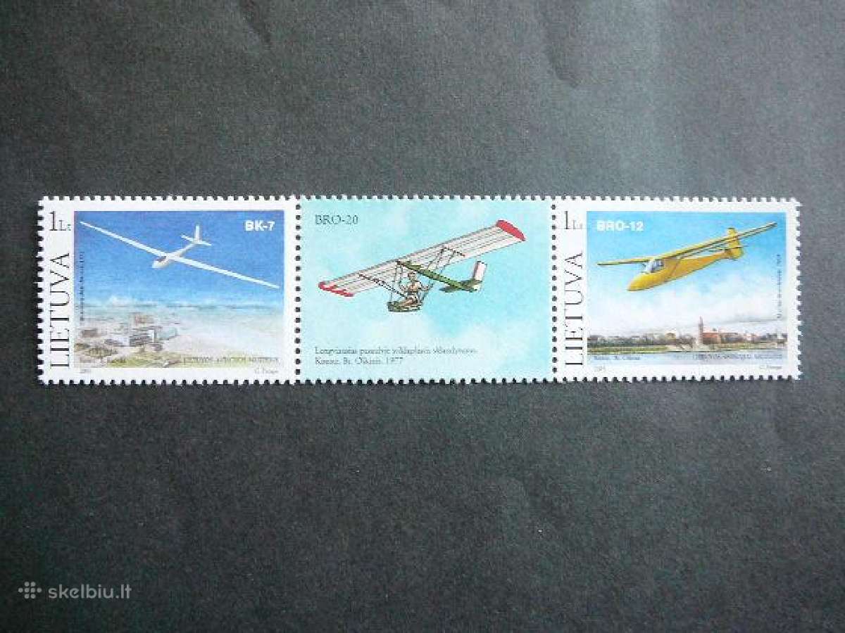 Lektuvai Lietuva 2003 Mnh lit833v1