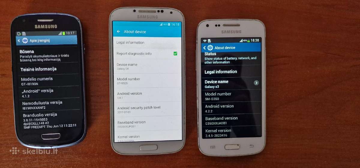 Samsung galaxy s3mini, s3, - nuotraukos Nr. 3