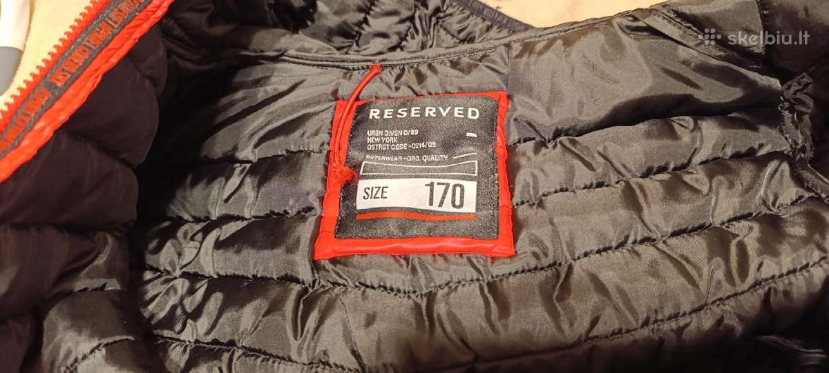 Reserved pavasarinė striukė 170 cm ūgiui - nuotraukos Nr. 9