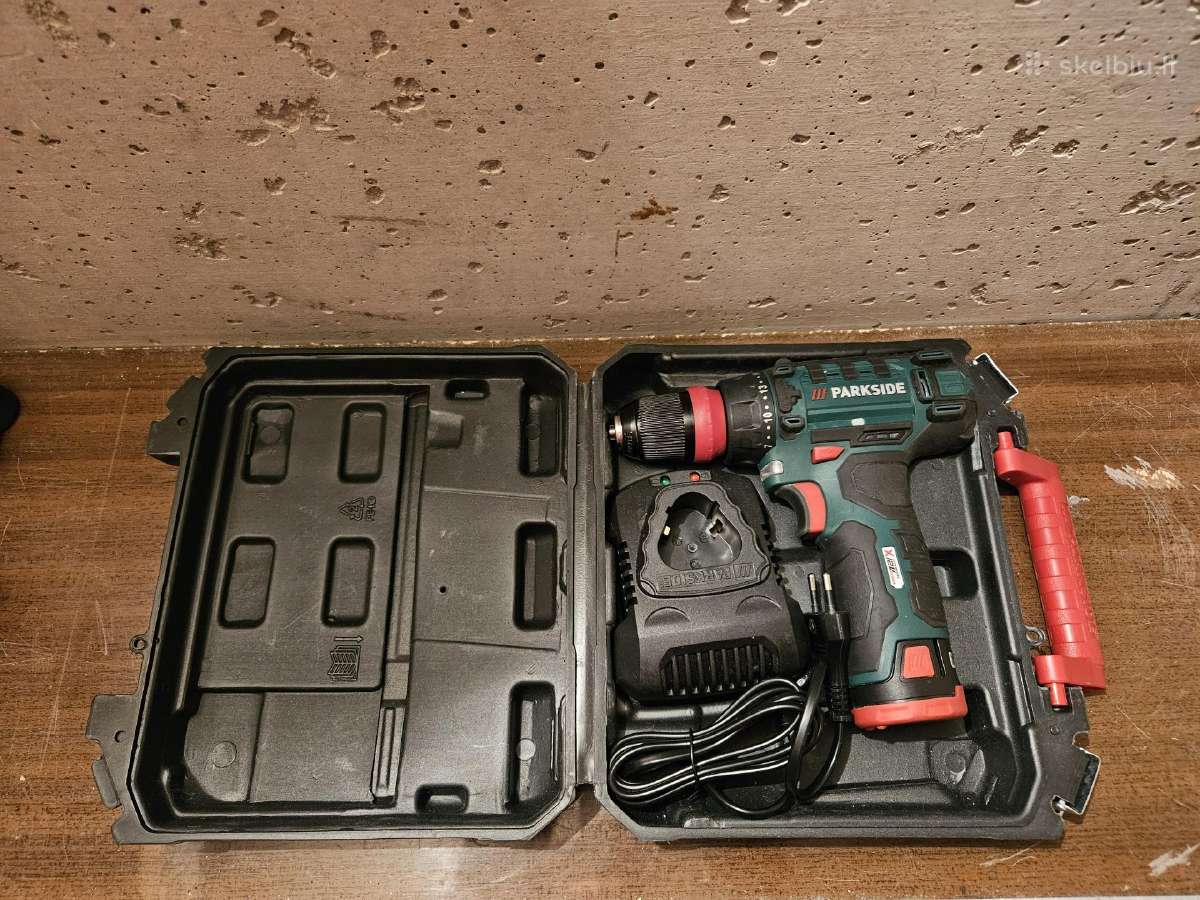 Parkside 12 V suktuko komplektas