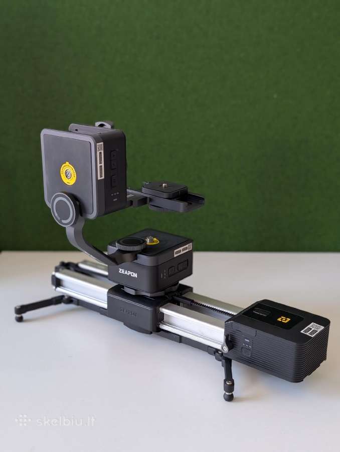 Zeapon 3-axis Camera Slideris Filmavimui