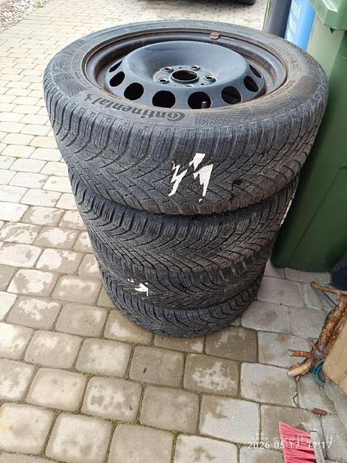 VW Golf ratlankiai su padangom R16