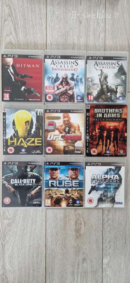 Play Station 3 zaidimai