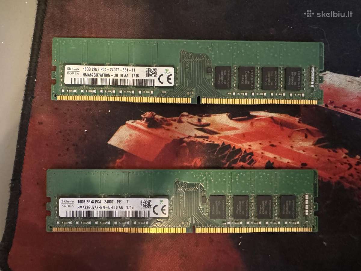 32gb (2x16) ddr4@2400 RAM - nuotraukos Nr. 2