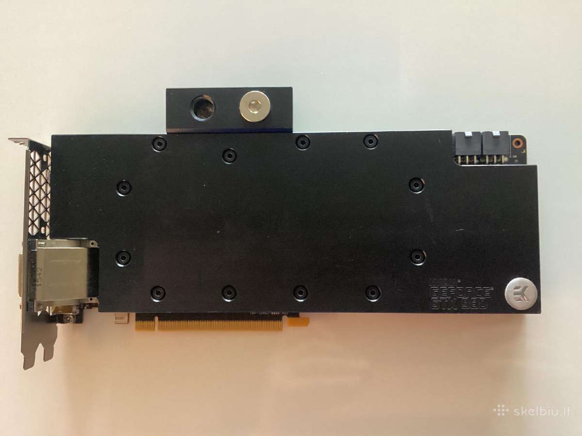 Nvidia Gtx980 vaizdo plokštė su Ek water blocku