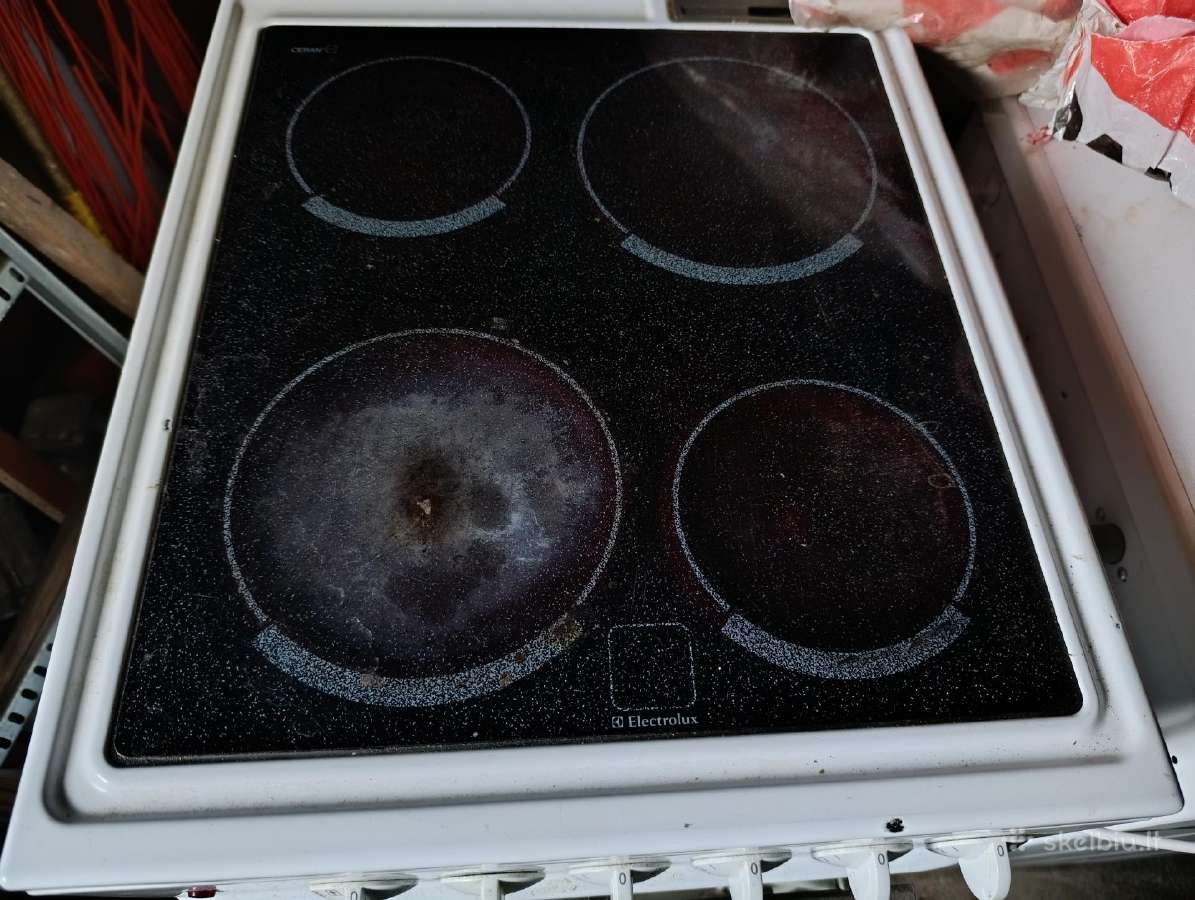 Elektrolux elektrinė viryklė, plotis 50cm - nuotraukos Nr. 3