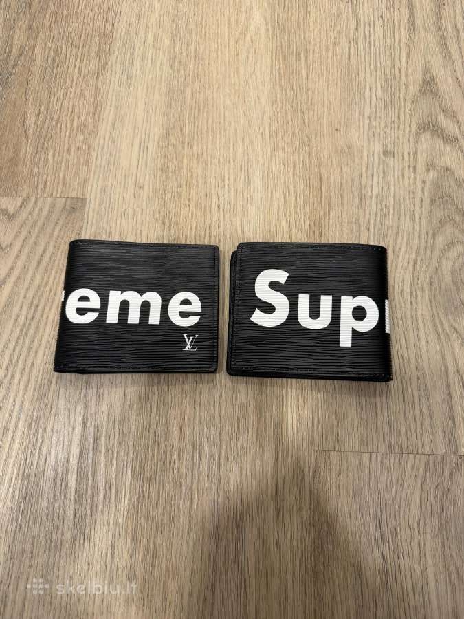 Luois Vuitton x Supreme pinigine
