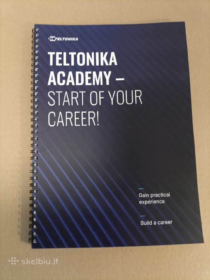 Bloknotas, užrašų knygelė (Teltonika)