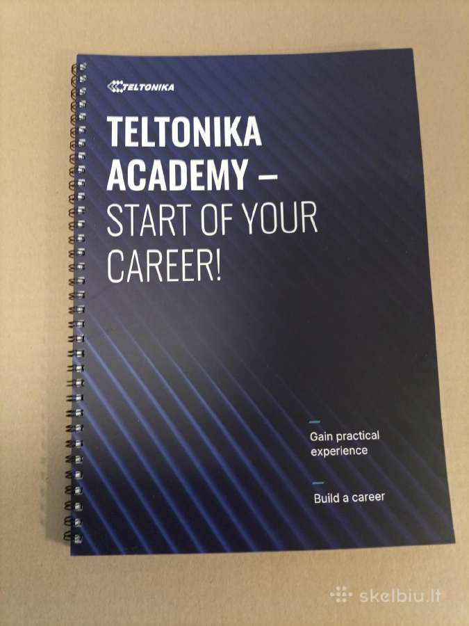 Bloknotas, užrašų knygelė (Teltonika)