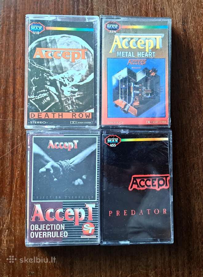 Accept audio kasetės