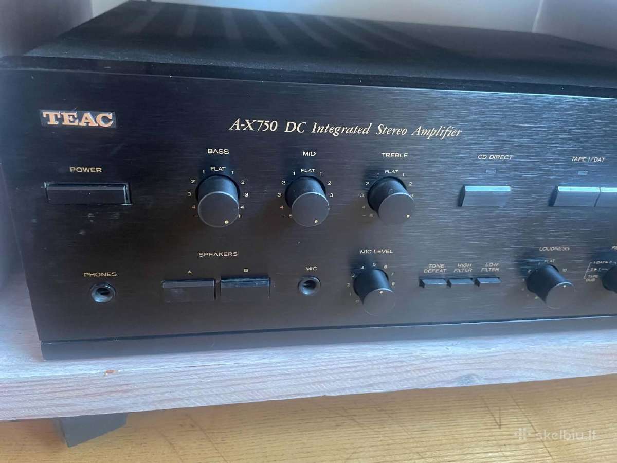 Stiprintuvas Teac A-x750 Dc Integruotas
