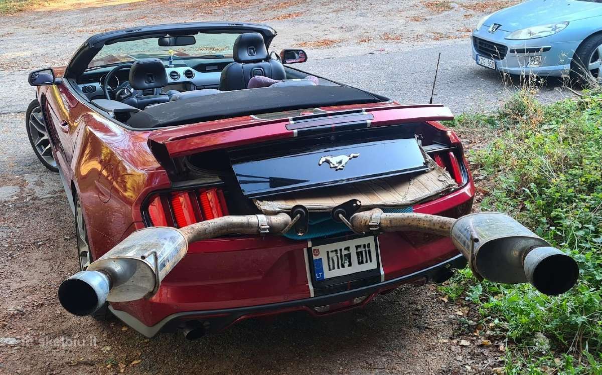 Mustang 2.3 sportinis ismetimas Magnaflow