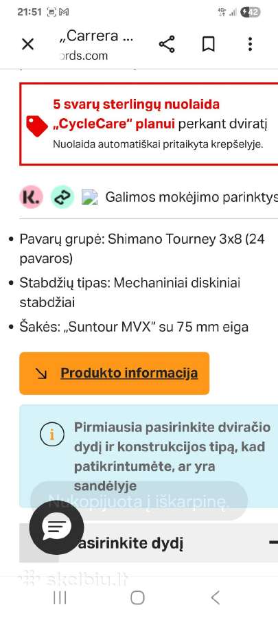 Vyriškas , moteriškas ir vaikiškas dviračiai - nuotraukos Nr. 17