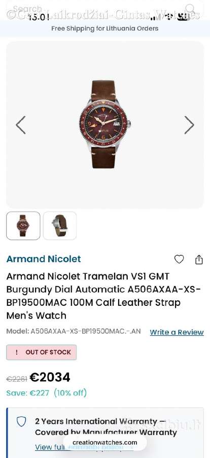 Armand Nicolet Tramelan - nuotraukos Nr. 15