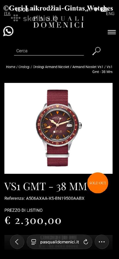 Armand Nicolet Tramelan - nuotraukos Nr. 16